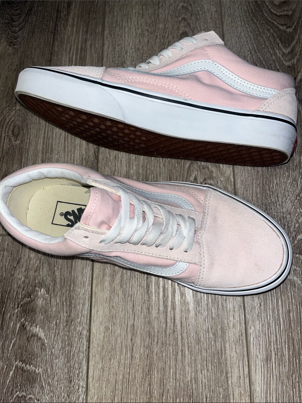 VANS Old Skool Retro, Blushing Pastel Pink $37